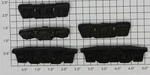 Acme 217215 Scale Assorted Plastic Diesel Truck Frames (bag Of 5). Fixed Price $8.00.