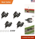 Precision Machined Metal Wheel Set - 4 Scale Train Bogies & Accessories. Fixed Price $25.49.