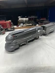Lionel Prewar 238E Gunmetal Torpedo Locomotive Tested W/ 2225W Whistle Tender. Fixed Price $152.99.
