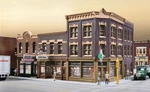 Walthers Cornerstone 9334041 1/87 Ho Scale Merchant's Row V Stores Structure Kit. Fixed Price $52.50.