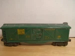 Prewar Gauge American Flyer Box Car Repainted To Maine Central W/postwar Lione. Fixed Price $29.99.