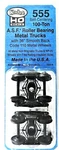 Ho Scale Kadee #555 Asf 100-TON Roller Bearing Self Centering Truck W/36" Wheels. Fixed Price $13.29.