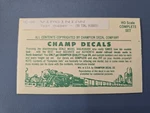 Vintage Champ Decals No. HC-80 Virginian Twin Hopper (7U) (ph). Fixed Price $18.42.