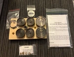 American Flyer Gauge Wheel Cup Tool Set For Toy Train Rivet Press (st 350 Etc). Fixed Price $245.00.
