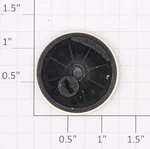 Lionel 726-63 Center Wheel With Nickel Tire. Fixed Price $7.00.