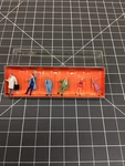 Preiser Ho Scale Figures #10380: Businessmen And Women New C-6. Fixed Price $24.99.