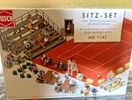 Outdoor Seating Details W/ Grandstand Ho Scale Scenry Plastic Kit 1142 New. Fixed Price $65.95.