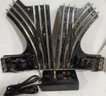 Pair 1946-51 Lionel #1121 0-27 Remote Switches Serviced W/controller. Fixed Price $49.99.