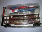 Lionel 6-16208 " Pennsylvania Auto Carrier W/ Die Cast Cars Lot #43027. Fixed Price $49.00.