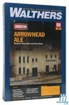 New Walthers Arrowhead Background Building Kit Ho Scale Train Free Us Ship. Fixed Price $46.99.