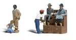 Woodland Scenics A2176 Scale Shoe Shiners Figures (7PCS) New Package. Fixed Price $19.55.
