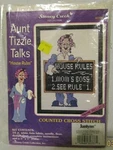 Janlynn Stoney Creek Aunt Tizzie Talks House Rules Kit - New In Open Package. Fixed Price $9.99.