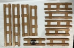 10 Gauge (lionel Mth Marx K-line Af) Wooden Track Display Stands. Fixed Price $11.98.