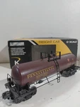 Line K6341- 1891 Gauge Model Railroad Aluminum Pennsylvania Tank Car W/box. Fixed Price $35.00.