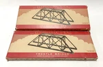 Plasticville Usa BR-2 (two) Bridge Kits C10 Nos Ob. Fixed Price $36.00.