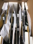 Case Of 12 K-line O-line Reproduction Gauge Super Snap 90 Degree Crossovers. Fixed Price $54.95.
