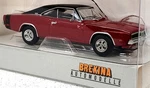Brekina New Ho 1/87 Scale 1969 Dodge Charger Red & Black Finish. Fixed Price $39.99.