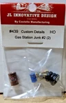 Jl Innovative Design 439 Gas Station Junk #2 Ho Scale (e). Fixed Price $14.95.