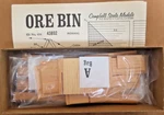 Campbell Scale Models No. 438 Ore Bin Craftsman Wood Kit Nib Ho. Fixed Price $43.19.