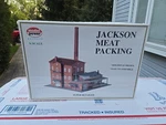 Model Power Scale Jackson Meat Packing Plant 1572, Still Sealed. Fixed Price $29.95.