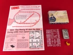 Vintage Lionel Postwar Model Railroad Track Layout Printing Kit - Complete 1954. Fixed Price $17.95.
