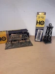 Vintage Marx Trestle BRIDGE,NO.6420 & Floodlight Tower, 6416. Fixed Price $25.00.