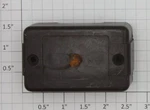 American Flyer XA10961 S Gauge Brown Blank Control Button Box (10). Fixed Price $7.50.