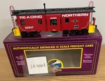 Mth Premier 20-91589 Reading & Northern Bay Window Caboose #92847 Scale Train. Fixed Price $94.95.