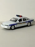 Road Champs 1:43 Scale Police Cars Ford Crown Victoria South Dakota Patrol. Fixed Price $7.95.