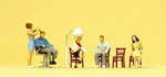 Preiser 10569 Ho Scale Working People At The Hairdresser PKG(5). Fixed Price $35.99.