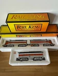Mth Rail King O & 027 Gauge Rk 2008LP And 2013B Western Pacific Rr F-3 A-b-a. Fixed Price $399.00.