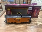 Mth 20-91158 Milwaukee Road Bay Window Caboose #02138 Scale Train Ob. Fixed Price $75.00.