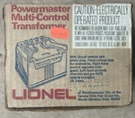 Vintage 1976 Lionel Powermaster Multi-control Train Transformer 6-4090 Boxed. Fixed Price $25.00.
