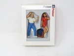 Preiser 45129 People At The Telephone Booth Travelers Woman Figure Set. Fixed Price $48.99.