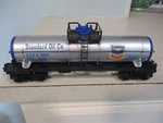 Lionel Single Dome Tank Rr Car Blt 1-74 Standard Oil Co. Chevron Gas. Fixed Price $34.19.