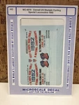 Microscale Decal Ho MC-4070: Conrail Us Olympic Cycling Special Caboose. Fixed Price $10.00.