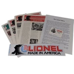 Lionel Trains Bumper Sticker Railroad Club Inside Track Magazines. Fixed Price $10.00.