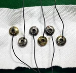 * Lionel Smoke Unit Metal Covers W/ Heat Elements 6 Cleaned, Working Pieces. Fixed Price $32.00.