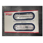 Williams By Bachmann Amtrak Silver Meteor Gauge Set Of Aluminum 43077. Fixed Price $299.00.