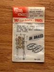 Scale BW-289 Ho Standard Brass 16" Brake Wheels Two Types (pack Of 6). Fixed Price $15.00.
