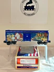 LIONEL6-82678 #2 Angela T. Thomas Signed Artist Box Car 2016"SANTA'S Helper" New. Fixed Price $111.68.