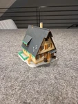 Kibri Scale Old Farm House With Barn Fully Assembled. Fixed Price $24.99.