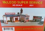 Mcleod Super Auto Service Ho-scale Laser Cut Kit #311-JL Innovative Design. Fixed Price $38.99.