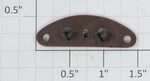American Flyer XA10335 Female Scale 2-HOLE Jack Panel. Fixed Price $9.50.