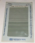 Microscale Ho Decal- Dark Green Stripes 4 & 6 #87-211-9. Fixed Price $6.95.