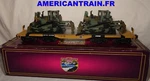 47 Ttx Heavy Duty Flat Car W/2 D8R Military Tractors 3 Rails Scale Mth. Fixed Price $209.27.