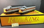 Rail King/mth 30-2219-0 Erie Lackawanna Alco Pa Diesel Set Withloco-sound,ob. Fixed Price $239.95.