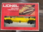 Lionel 6-9303 Operating Log Dump Car Set Boxed Vintage. Fixed Price $12.99.