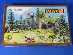 Faller Ho Scale Train Track Layout Scenery B-290 Forest Ranger New Old Stock Nos. Fixed Price $39.99.