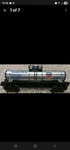 Lionel #9153 Chevron D Tank Car 1974-76 No Box. Fixed Price $20.00.